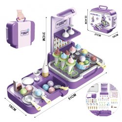 WOOPIE Isbod 3-i-1 i Kuffert  Kkken, Butik og Isbar (fra 3 r)