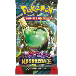 Pokmon Twilight Masquerade 4 Booster Pakke