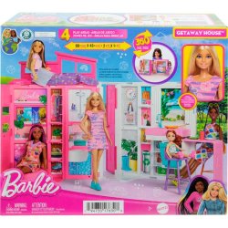 Barbie Getaway House  Foldbart dukkehus med dukke