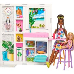 Barbie Getaway House  Foldbart dukkehus med dukke