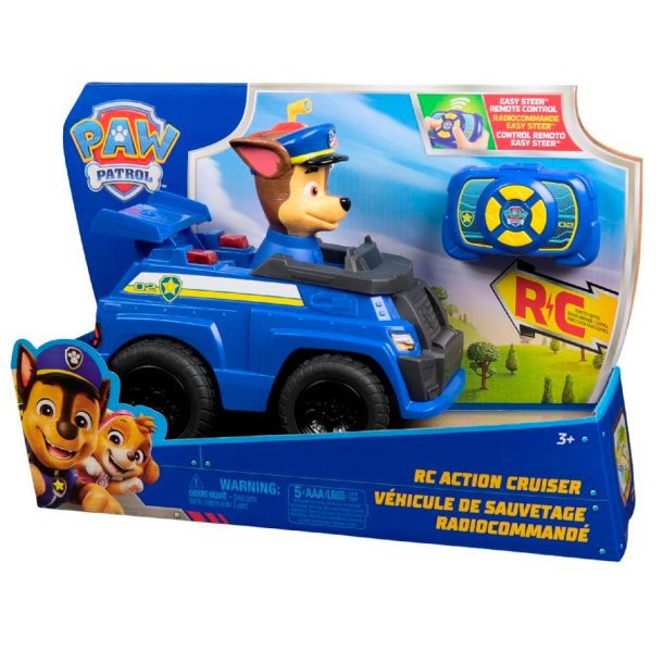Paw Patrol Chase fjernstyret politibil