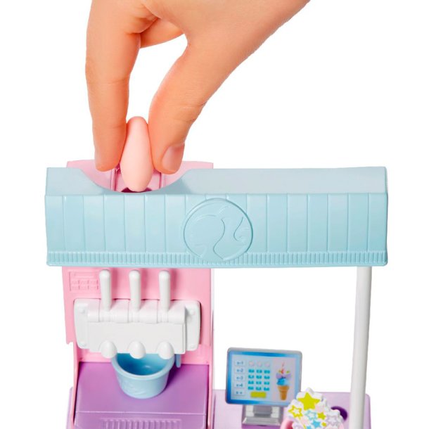 Barbie Ice cream shop Barbie dukker BilligLeg