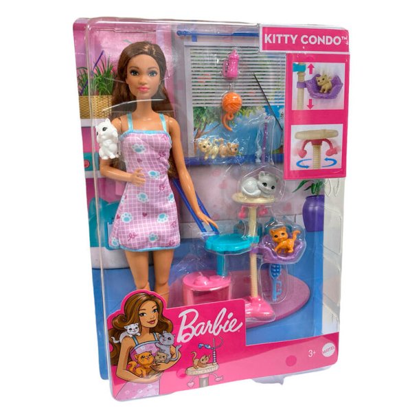 Barbie - Kitty Condo - Barbie dukker - BilligLeg