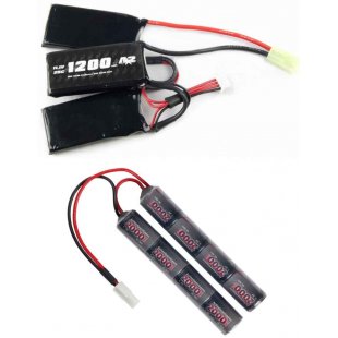 Batterier & oplader