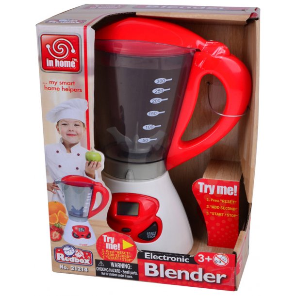 Blender med LCD display og lyd