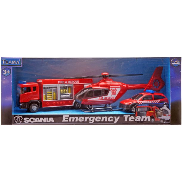 Brand emergency team - legetjsbiler