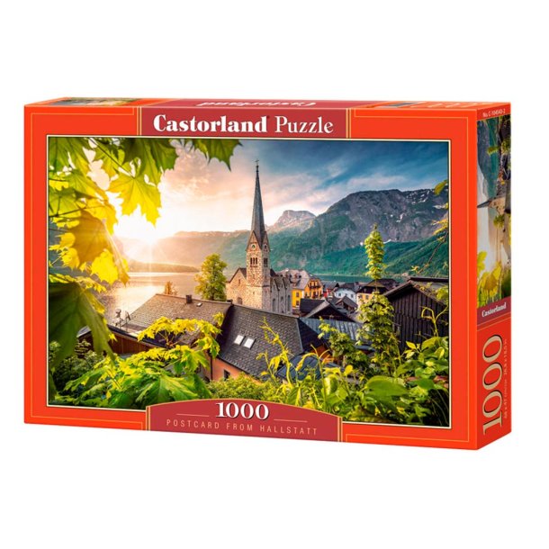 Castorland puslespil - Postkort fra Hallstatt - 1000 brikker