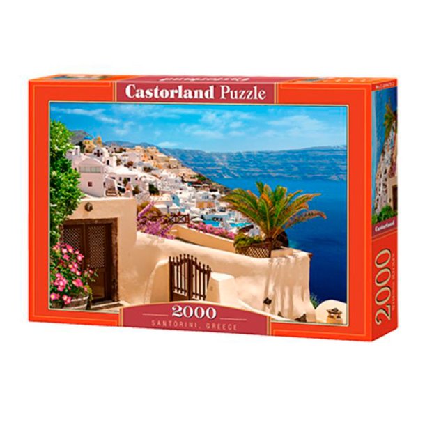 Castorland puslespil - Santorini - 2000 brikker