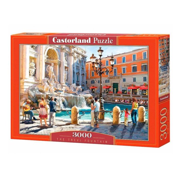 Castorland puslespil - Trevi-fontnen - 3000 brikker