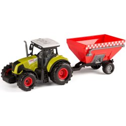 Bull traktor med vogn