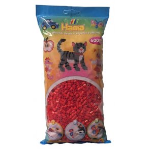Hama midi perler 205-05 - 6000 stk. rd