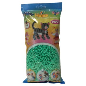 Hama midi prlor 205-11 - 6000 st. ljusgrn