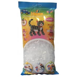 Hama midi perler 205-19 - 6000 stk. klar