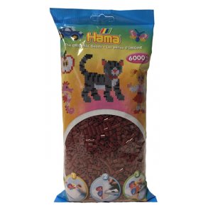 Hama midi perler 205-30 - 6000 stk. mrkerd