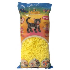 Hama midiprlor 205-43 - 6000 st. pastellgul