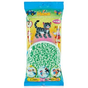 Hama midi prlor 205-98 - 6000 st. pastell Mint