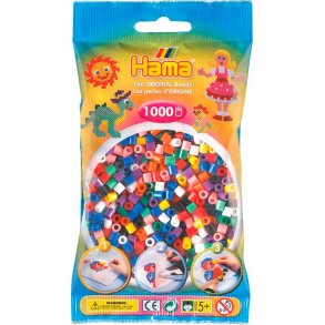 Hama midi perle mix 00 - 1000 stk.