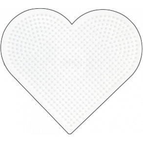 Hama midi perleplade - Hjerte