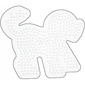 Hama midi perleplade - hund