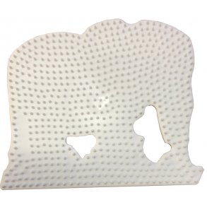 Hama elefant perleplade
