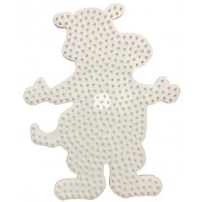 Hama perleplade - Flodhest