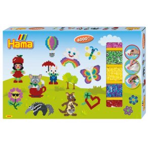 Hama midi perle gaveske - 6000 perler