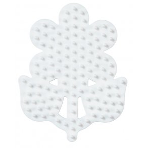 Hama lille blomst perleplade