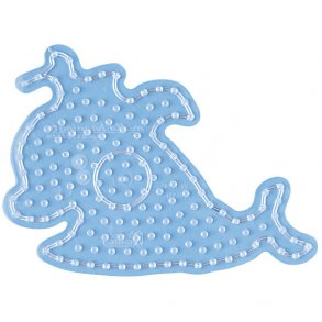 Hama maxi perleplade - hval