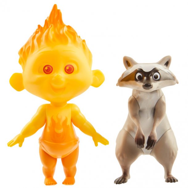 De utrolige 2 figur pakke - Jack-Jack &amp; Raccoon