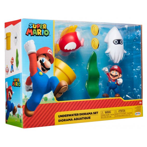 Super Mario figurst - under vandet