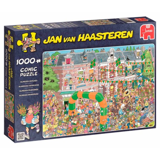 Jan van Haasteren Nijmegen marches 1000 brikker