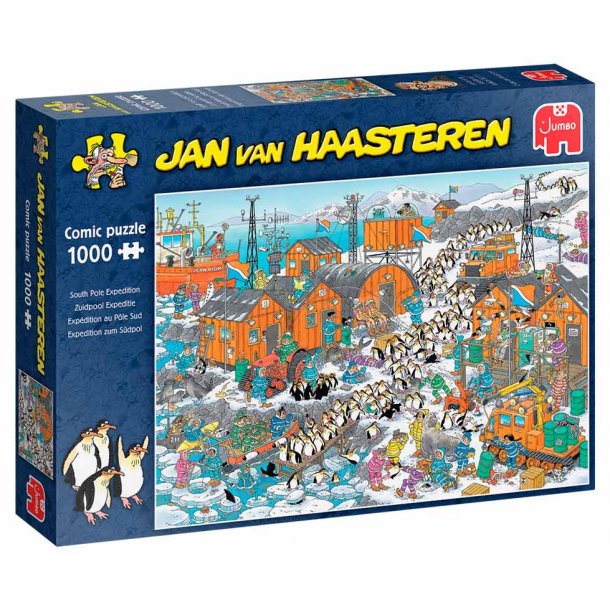 Jan van Haasteren 1000 brikker - sydpolen