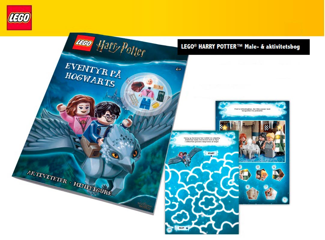LEGO Harry Potter malebog - Tegn mal - Køb hos BilligLeg