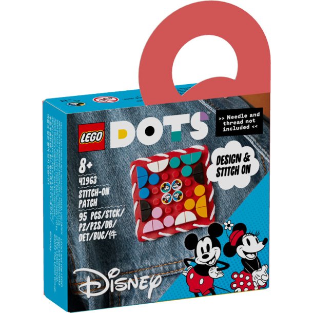 LEGO Dots 41963 - Mickey &amp; Minnie Mouse psyningsmrke
