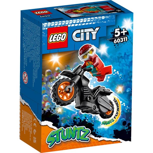 bremse Souvenir Sentimental LEGO City 60311 - ild-stuntmotorcykel - Lego City - Køb