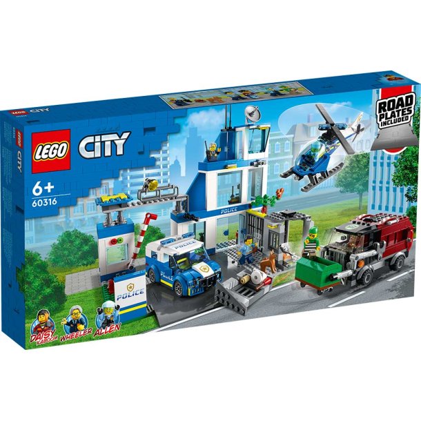 LEGO City 60316 - Politistation