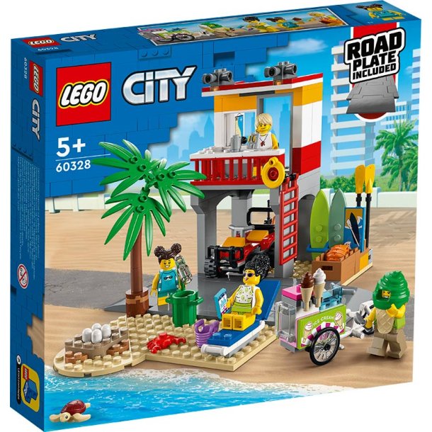 LEGO City 60328 - Livredderstation på stranden