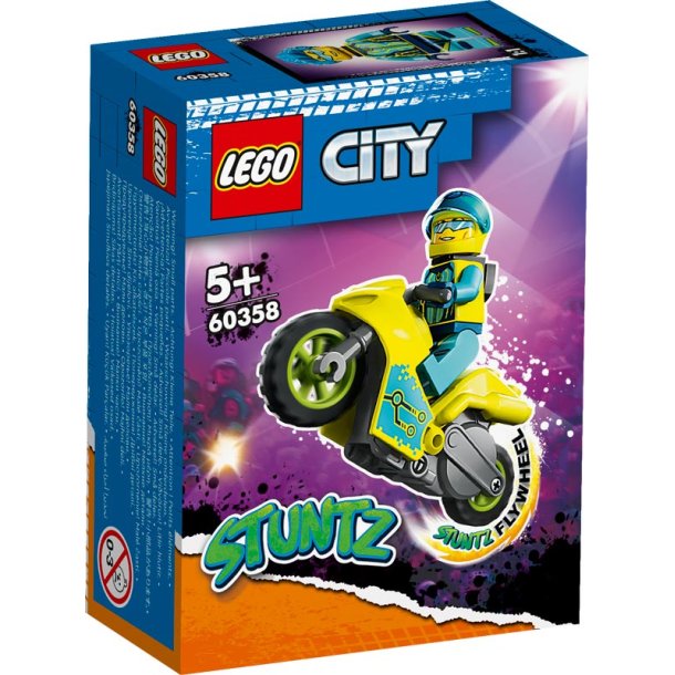 LEGO City 60358 - Cyberstuntcykel
