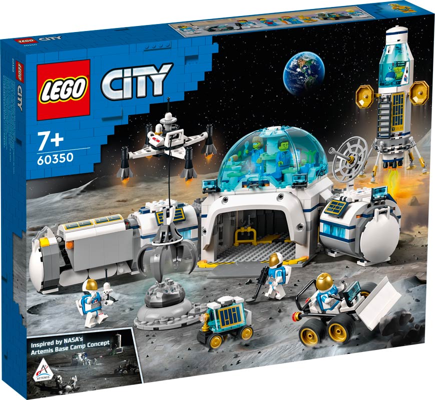 Tilskyndelse Awaken fax LEGO City 60350 - Mån forsknings bas - Lego City - BilligLek