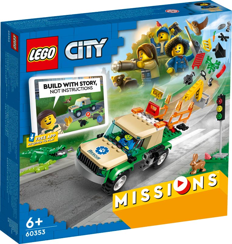 LEGO City 60353 for vilde dyr Lego City