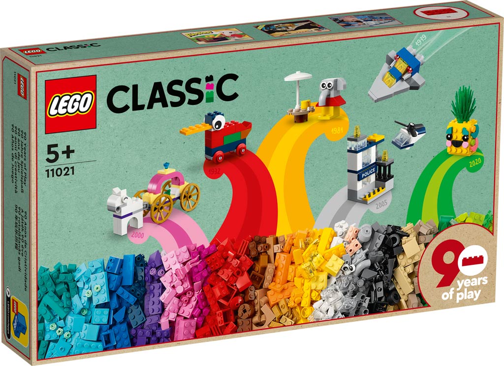 LEGO 11021 - 90 år med leg Classic -