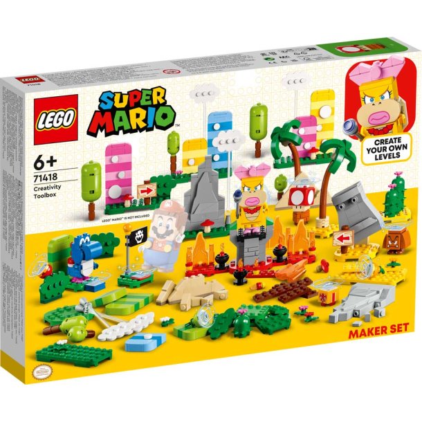 LEGO Mario 71418 Kreativ vrktjskasse - Skaberst