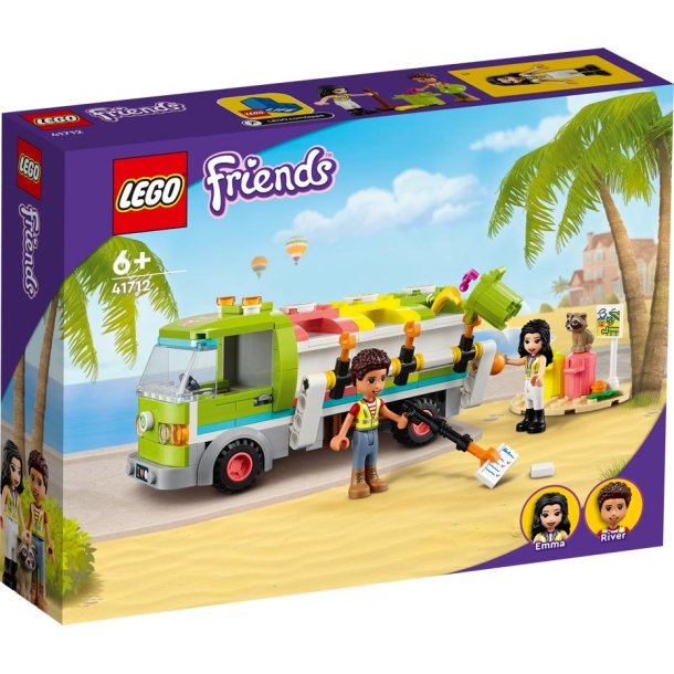 LEGO Friends 41712 - Avfallssortering Bil