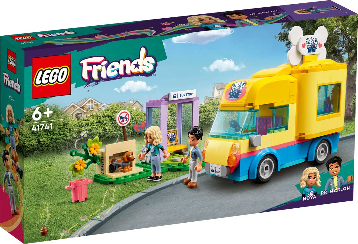 indstudering Monet Slik LEGO Friends 41741 - Hunderedningsvogn - Køb hos BilligLeg