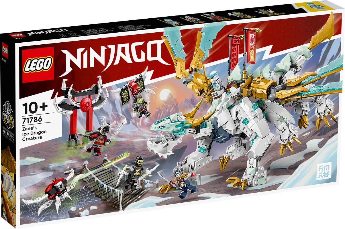 Samtykke donor fusion LEGO Ninjago 71786 - Zanes isdrage-væsen - Køb hosBilligLeg