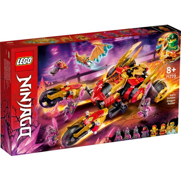 LEGO NInjago 71773 - Kais gyldne drage angriber