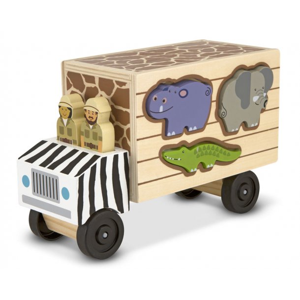 Safari dyretransport i træ