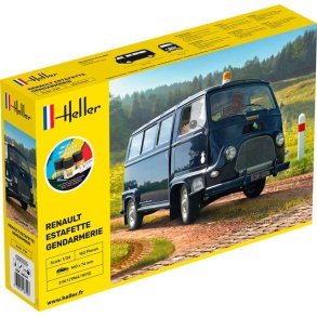 Heller renault Estafette gendarmerie start kit - 1:24