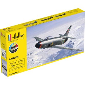 Heller Lansen jagerfly - starter kit