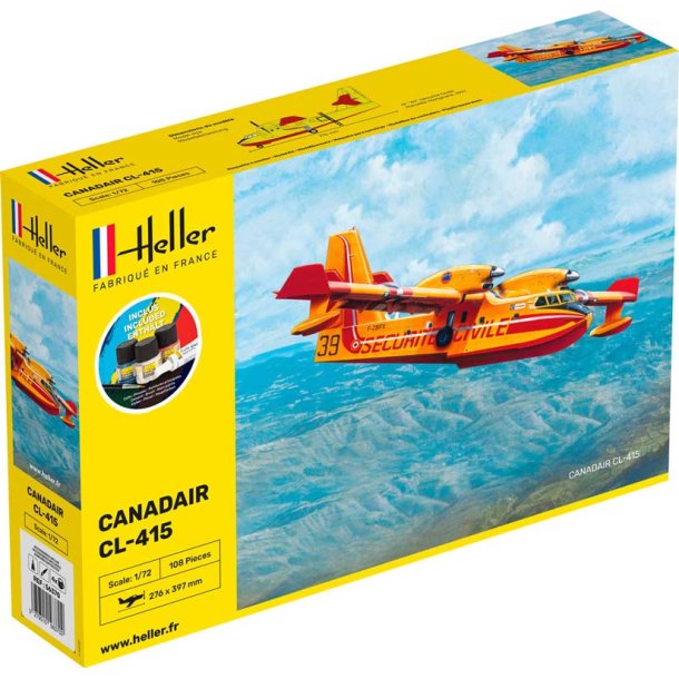 Heller modelfly Canadair CL-415 start kit - 1:72